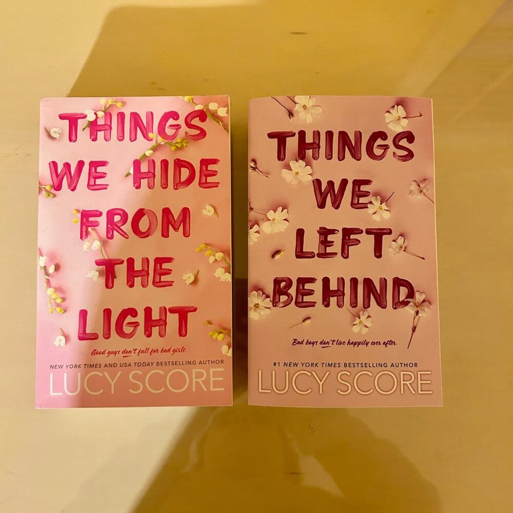 3 for $20- Things We Hide from the Light & Things We Left Behind by Lucy Score
